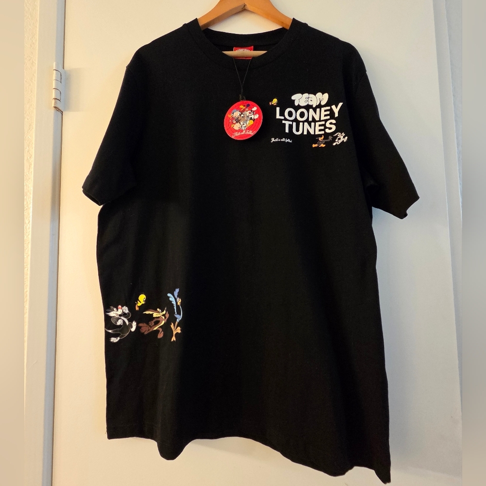 Looney Tunes Black Graphic T-Shirt